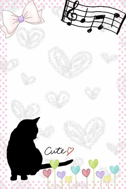 猫 壁紙 可愛い ハート 可愛い猫のスマホiphone壁紙 イラスト 写真 画像 待ち受け画面 Naver まとめ