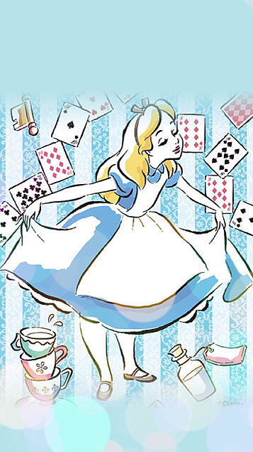 ディズニー 不思議の国のアリス 壁紙 背景 待ち受け ホーム画面 ロック画面 不思議の国のアリス Alice In Wonderland スマホ 壁紙 待ち受 Naver まとめ