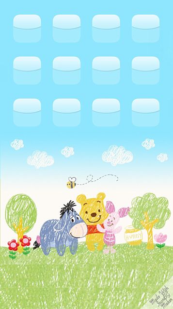 プーさん くまのプーさん ディズニー ホーム画面 Iphone６plus 待ち受 ディズニー くまのプーさん Winnie The Pooh スマホ壁紙 待ち受 Naver まとめ